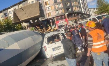 Bingöl’de beton mikseri aracın üzerine devrildi: 1 yaralı