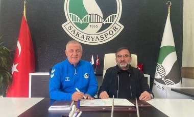 Sakaryaspor'un yeni teknik direktörü belli oldu!