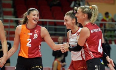 Galatasaray Daikin, set vermeden kazanmaya devam ediyor!