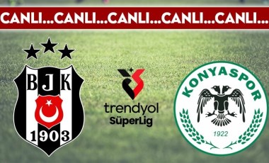 CANLI YAYIN: Beşiktaş - Konyaspor CANLI ANLATIM 2024-2025 Süper Lig 9. hafta