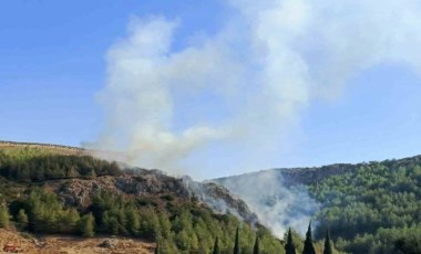 Hatay’da orman yangını