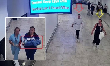 Havalimanında doğurduğu bebeği klozette bırakan Rus turistin görüntüleri ortaya çıktı