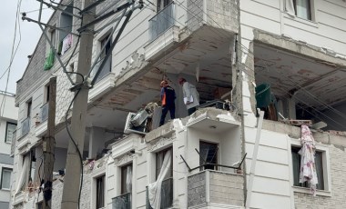 Gebze'de patlama sonrası büyük tahribat: 'Duvar parçalandı ve karşı binayı etkiledi'