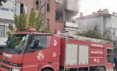 Karabük'te elektrikli battaniye evi yaktı!