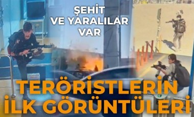 Teröristlerin TUSAŞ'a girme anı ortaya çıktı