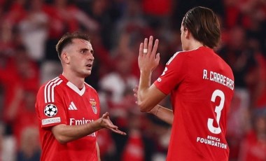 Kerem Aktürkoğlu gol attı: Benfica kendi evinde yıkıldı!