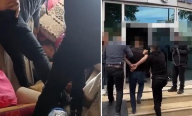 Polisi görünce saklandığı kanepenin altında yakalandı