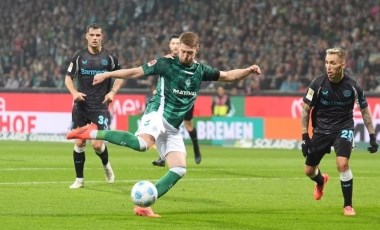 Leverkusen, Werder Bremen'e 90'da takıldı