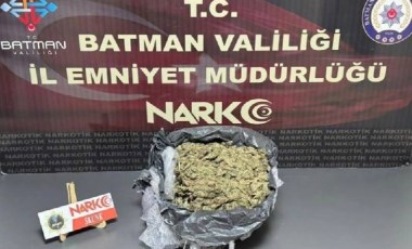 Batman'da uyuşturucu operasyonu: 1 tutuklama!