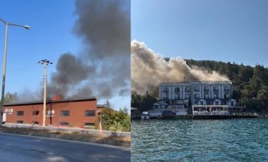 Bodrum'da otel yangını: 2 kişi mahsur kaldı!