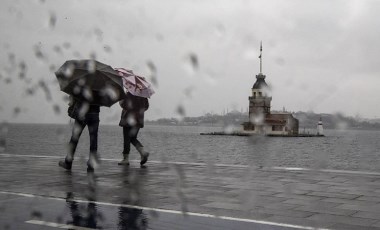 İstanbul için gök gürültülü sağanak uyarısı