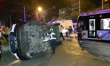 Samsun’da tramvay ambulansla çarpıştı: 4 sağlık çalışanı yaralandı