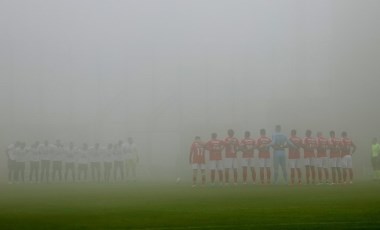 Sadece 9 dakika oynanabildi: Benfica'nın maçına sis engeli!