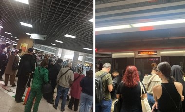 Marmaray'da teknik arıza: Seferler durdu