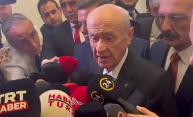 Devlet Bahçeli 'Erdoğan' sorusunu soran gazeteciyi azarladı: 'Mesleğini bırak!'