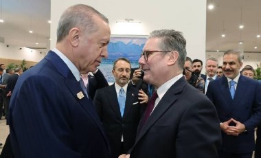 Cumhurbaşkanı Erdoğan, İngiltere Başbakanı Keir Starmer ile görüştü!