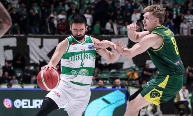 Bursaspor'dan FIBA Erkekler Avrupa Kupası'na veda!