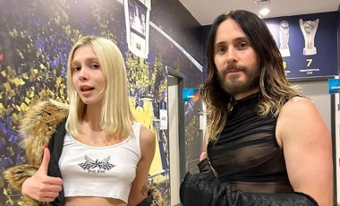 Konser için Türkiye'ye gelmişti... Oscar’lı oyuncu Jared Leto ve Aleyna Tilki buluştu