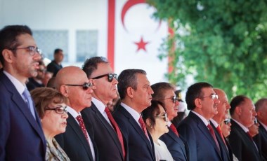 Özgür Özel, KKTC’nin 41’inci kuruluş yıl dönümü kutlamaları için Lefkoşa'da