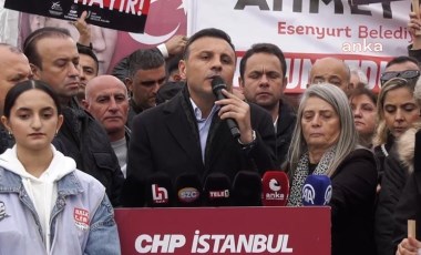 CHP'nin Esenyurt'ta 'Demokrasi Nöbeti' sürüyor... Çelik: 'Ne yaparsan yap kaybetmeye başladın'