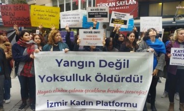 İzmir Kadın Platformu'ndan 5 kardeşin hayatını kaybetmesiyle ilgili tepki: Sorumlusu sizsiniz, yaratılan ölüm düzeni