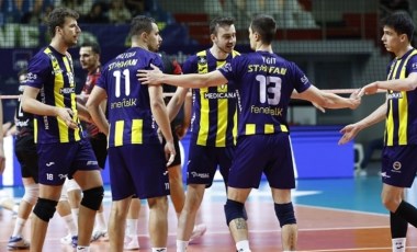 Fenerbahçe Medicana, set vermeden kazandı