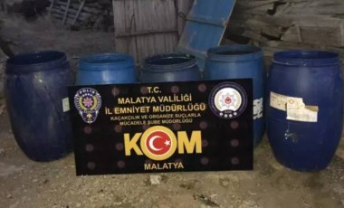 Malatya'da kaçak içki operasyonu: 9 gözaltı