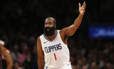 NBA tarihinde 26 bin sayıya ulaşan 20'nci oyuncu; James Harden