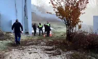 Atık su kuyusuna düşen iş güvenliği uzmanı yaralandı