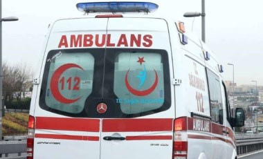 Ambulansın çarptığı bir kişi hayatını kaybetti