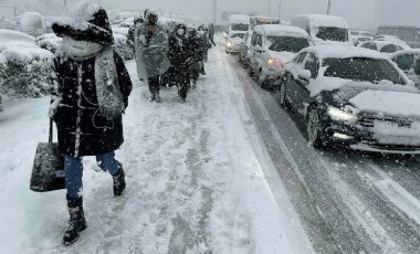 Yoğun kar yağışı beklenen iller açıklandı: İstanbul için saat verildi!