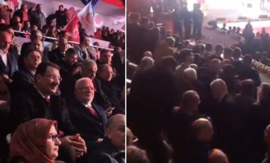 Saadet Partisi Kongresi'nde AKP'ye protesto: Elitaş ve Yavuz salonu terk etti