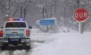 Sürücülere kar lastiği uyarısı