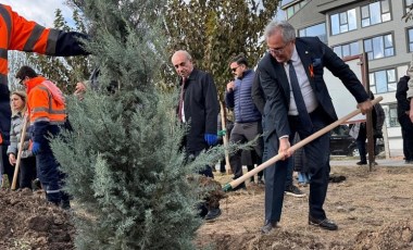 Bandırma’da katledilen kadınlar anısına fidan dikildi