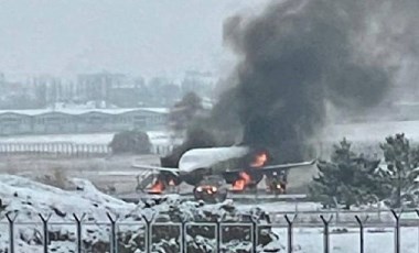 Esenboğa Havaalanı'ndaki uçak yangını korkuttu: Gerçek sonradan ortaya çıktı!