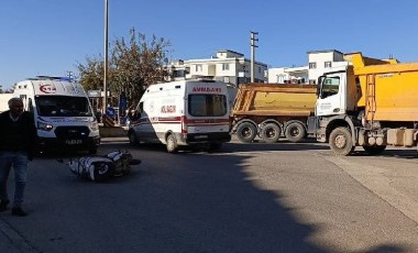 Adıyaman'da kamyon ile motosiklet çarpıştı: Yaralılar var!