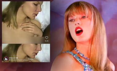 Billboard Taylor Swift'in çıplak fotoğraflarını paylaştı