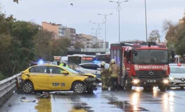 Bayrampaşa'da trafik kazası: 2 ağır yaralı