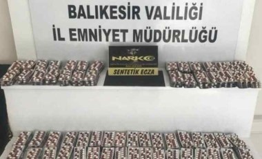 Balıkesir’de uyuşturucu operasyonu