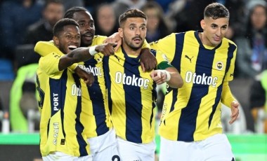 Dev maçta kazanan Fenerbahçe: Trabzonspor 2-3 Fenerbahçe