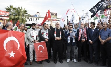 Bu sefer adres Mersin Limanı: ‘Katil İsrail, işbirlikçi AKP’