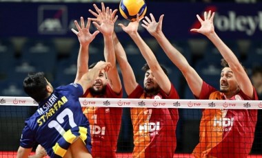 Voleybol derbisinde kazanan Fenerbahçe Medicana!