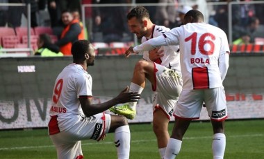 Samsunspor evinde Bodrum FK'yı farklı mağlup etti!