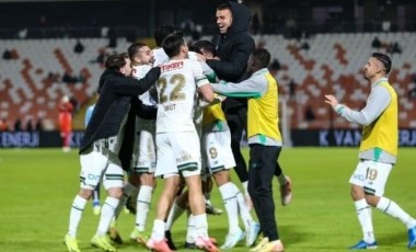 Konyaspor, Adana deplasmanında tek golle güldü!