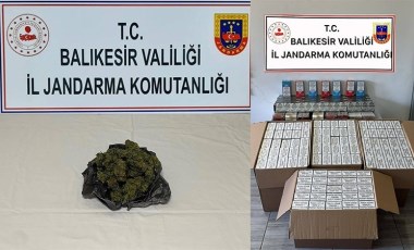 Balıkesir’de kaçakçılık operasyonunda 25 şüpheli yakalandı