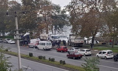 Trabzon'da sahil yolunda silahlı kavga: 1 ölü