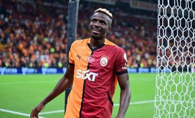 Osimhen'den Galatasaray'a müjde!