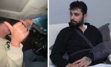 Yer: Esenyurt... Otomobilin çarptığı motokurye konuştu: 'Kaçan sürücü beni ölüme terk etti'