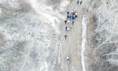 'Aşk vadisi' kâbusa döndü: Aşağıya yuvarlandı!