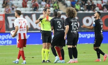 Hatayspor hakem hatalarına dikkat çekti